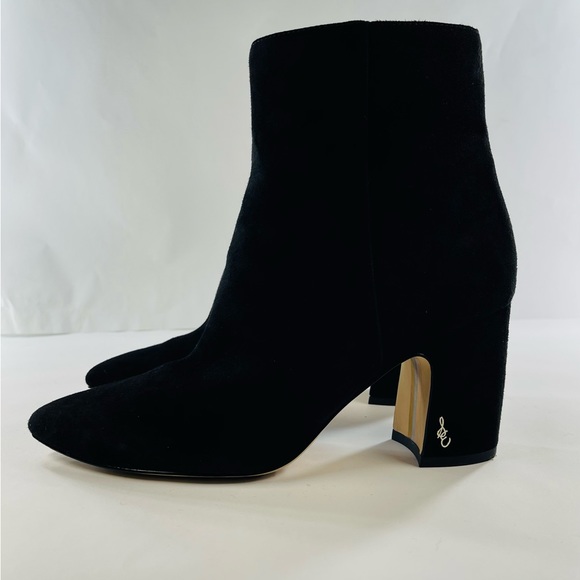 Sam Edelman Shoes - SAM EDELMAN BLACK HILTY ANKLE BOOTS WOMENS SIZE 8M